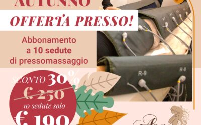 Promo Autunno: pressomassaggio